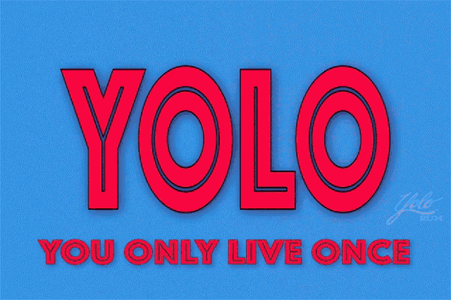 Yolo You Only Live Once GIF - Yolo You Only Live Once Yolorum GIFs