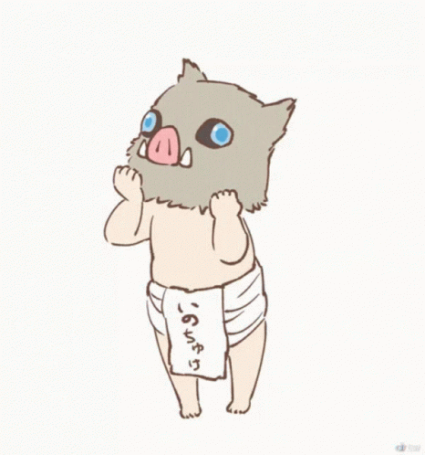 Inosuke Baby GIF - Inosuke Baby Cute GIFs