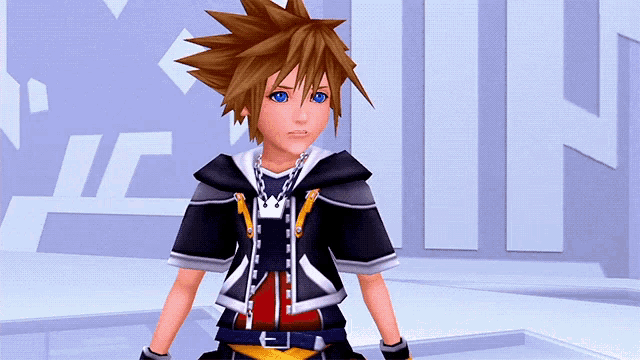 Sora Kingdom Of Hearts GIF
