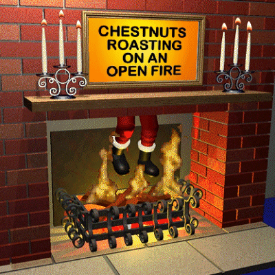 Chesnuts Roasting Open Fire GIF - Chesnuts Roasting Open Fire Fireplace GIFs