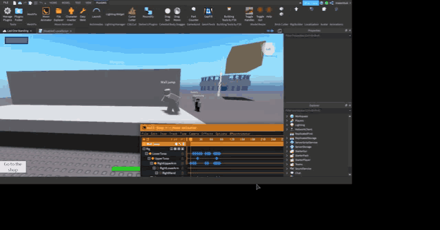 a computer screen shows a video game called roblox being played on a computer