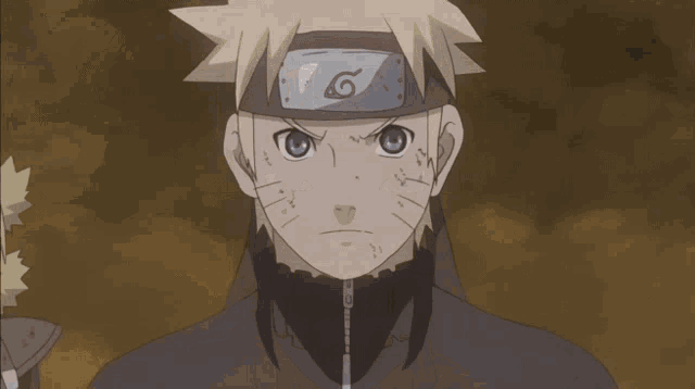 a group of anime characters with one of them wearing a headband with the number 6 on it