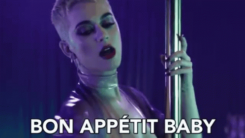 Bon Appetit Bon Appetit Baby GIF - Bon Appetit Bon Appetit Baby Katy Perry GIFs