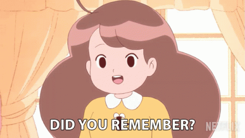 Did You Remember Bee GIF - Did You Remember Bee Bee And Puppycat GIFs