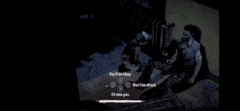 a cartoon of a man talking to a zombie with the words i 'll miss you on the bottom
