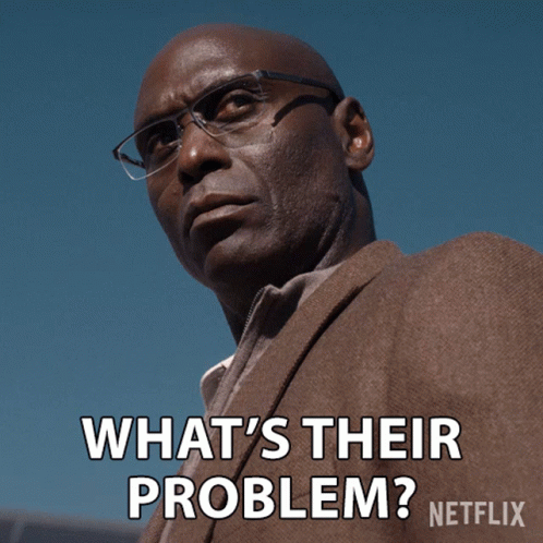 Whats Their Problem Albert Wesker GIF - Whats Their Problem Albert Wesker Lance Reddick GIFs