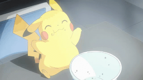 Happy Pikachu Full Stomach Pikachu GIF - Happy Pikachu Full Stomach Pikachu Pikachu Happy Cause His Stomach Full GIFs