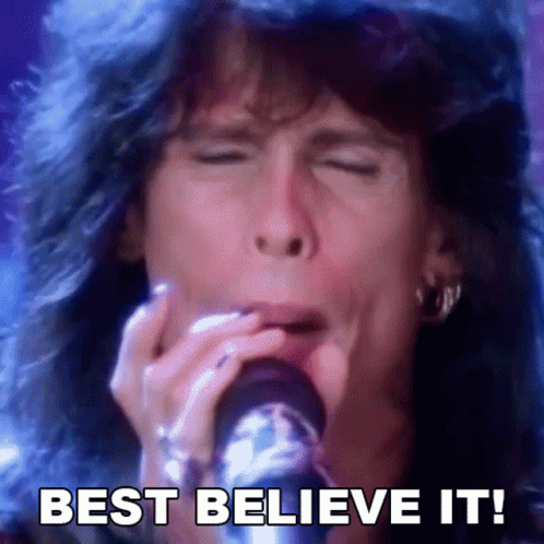 Best Believe It Steven Tyler GIF - Best Believe It Steven Tyler Aerosmith GIFs
