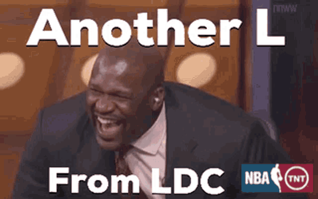 Another L From Ldc GIF - Another L From Ldc Shaquille O Neal GIFs