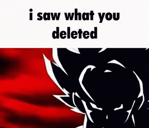Goku Deleted GIF - Goku Deleted GIFs