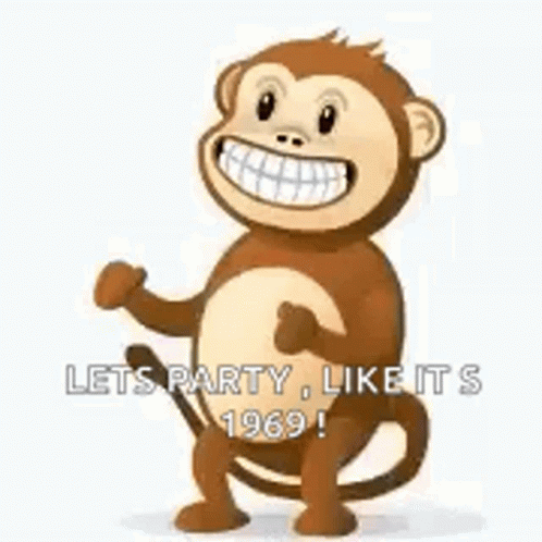 Lets Party Dancing Monkey GIF - Lets Party Dancing Monkey Partying GIFs