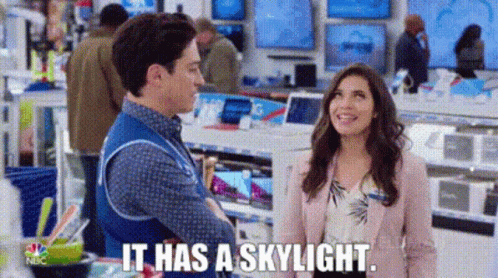 Superstore Amy Sosa GIF - Superstore Amy Sosa It Has A Skylight GIFs