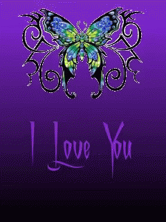 I Love You Butterfly GIF