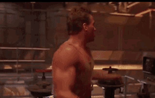 Van Damme Screaming GIF