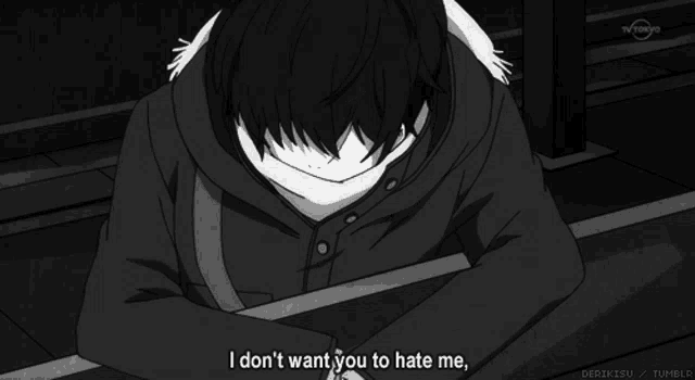 a black and white drawing of a man with the words but i do n't want you to leave me behind either
