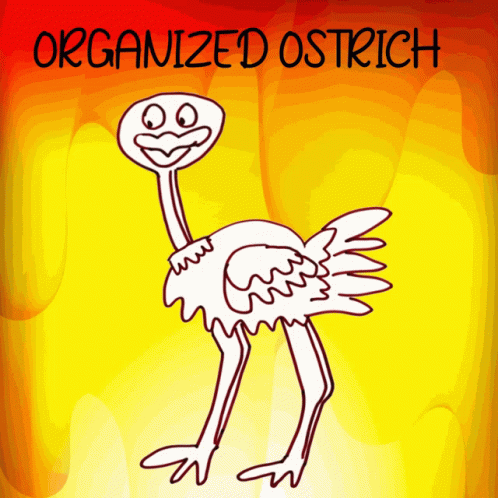 Organized Ostrich Veefriends GIF - Organized Ostrich Veefriends Coordinated GIFs