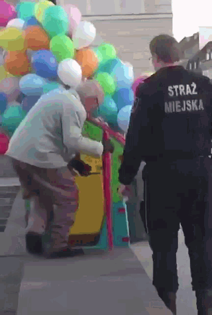Up Old Man GIF - Up Old Man Balloon GIFs
