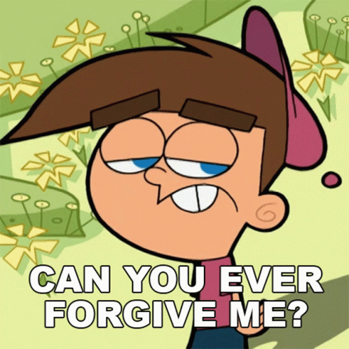 Can You Ever Forgive Me Timmy GIF - Can You Ever Forgive Me Timmy Fairly Odd Baby GIFs