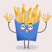 Dancing Fries GIF - Dancing Fries Happy GIFs