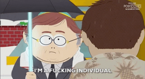 Im A Fucking Individual I Have A Right To Question Stuff Leopold Butters Stotch GIF - Im A Fucking Individual I Have A Right To Question Stuff Leopold Butters Stotch Victor Chaos GIFs