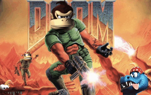 Doom Donkey Kong GIF - Doom Donkey Kong GIFs