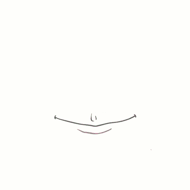 a drawing of a joker 's mouth with the words ha ha ha written above it