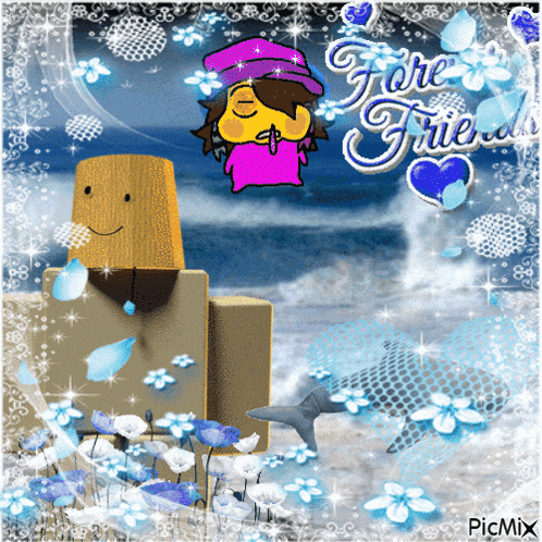 a picture of a cartoon character with the words " i are friends "