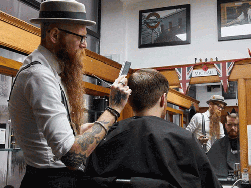 Barber Central London Pall Mall Barbers GIF