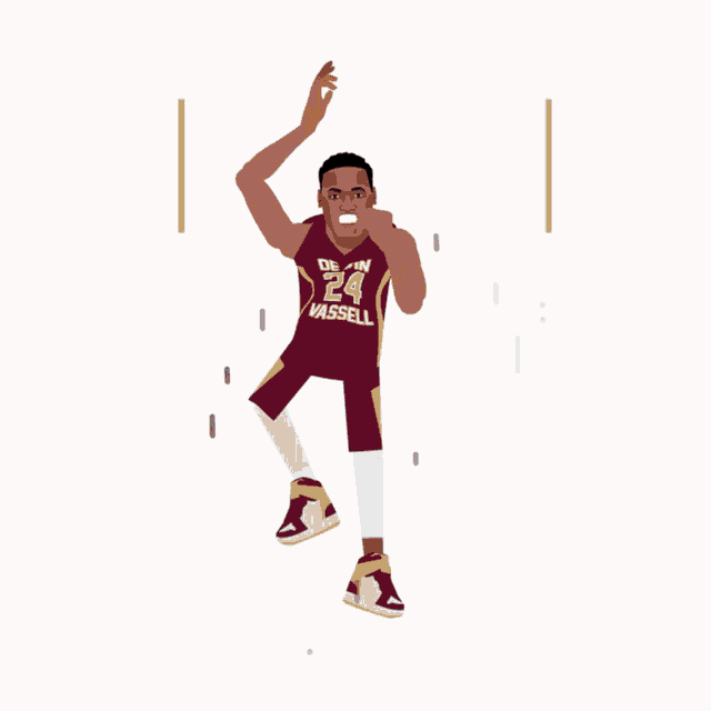 devin vassell florida state seminoles basketball card