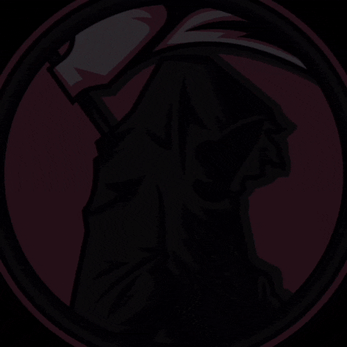 a logo for psg group 7 with a hooded figure in the center
