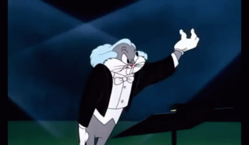 Opera Bugs Bunny GIF - Opera Bugs Bunny Conductor GIFs