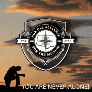 a logo for nor cal alliance for the missing is shown