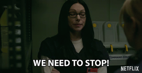 We Need To Stop Has To Stop GIF - We Need To Stop Has To Stop No More GIFs