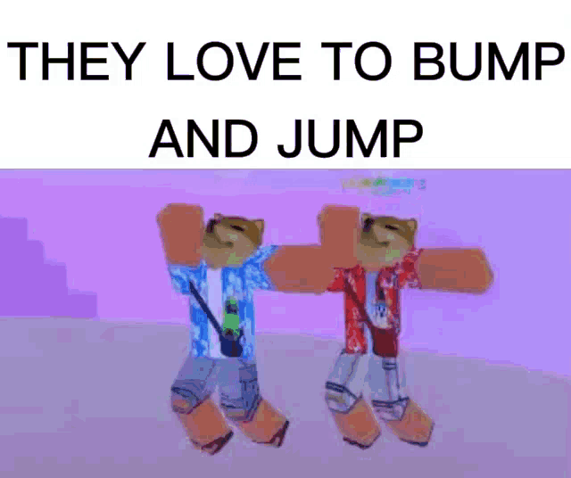 Jim And Jon Dance Bumping And Jumping GIF
