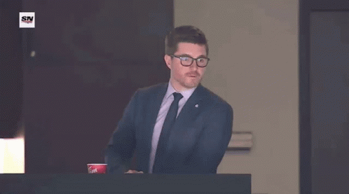 Toronto Maple Leafs Kyle Dubas GIF - Toronto Maple Leafs Kyle Dubas Lets Go GIFs