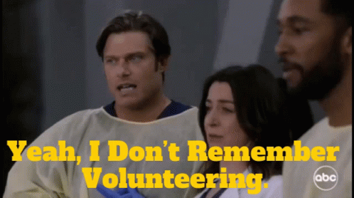 Greys Anatomy Atticus Lincoln GIF - Greys Anatomy Atticus Lincoln Yeah I Dont Remember Volunteering GIFs