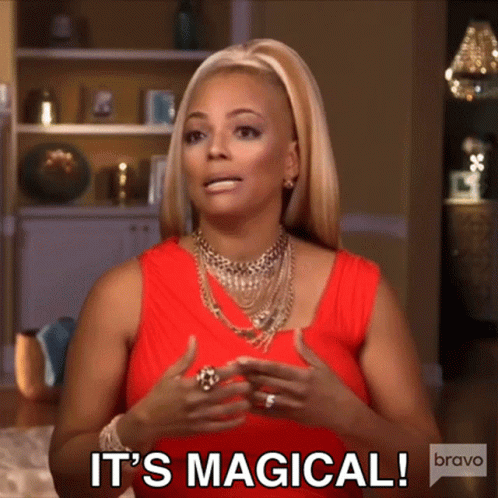 Its Magical Kim Fields GIF - Its Magical Kim Fields Real Housewives Of Atlanta GIFs