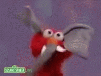 Elmo Elephant GIF - Elmo Elephant Sesame Street GIFs