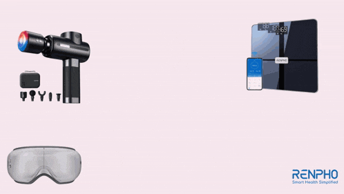 a valentine 's day advertisement for renpho smart health computer
