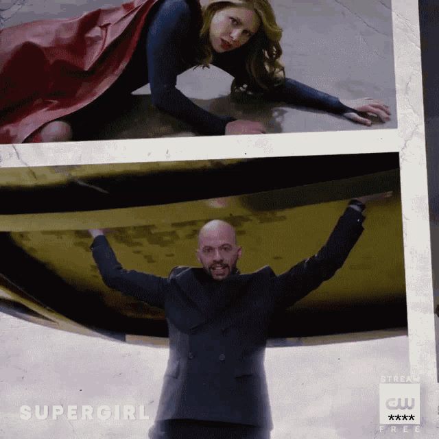 Supergirl Melissa Benoist GIF - Supergirl Melissa Benoist Jon Cryer GIFs