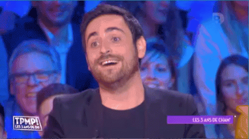 Camille Combal GIF - Camille Combal Happy Laugh GIFs