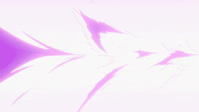 a drawing of a person 's face with a purple background