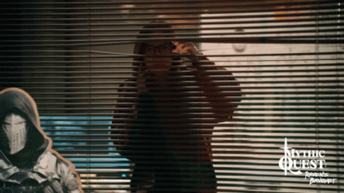 Looking Through Blinds Blinds GIF - Looking Through Blinds Blinds Spying GIFs