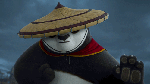 Fighting Stance Po GIF - Fighting Stance Po Kung Fu Panda 4 GIFs