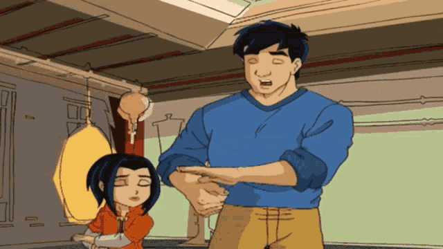 One More Thing Jackie Chan GIF - One More Thing Jackie Chan Jade Chan GIFs