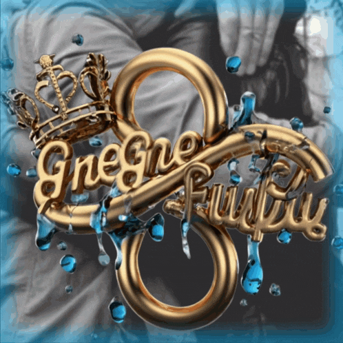 a picture of a man with a crown and the words gnegne funboy
