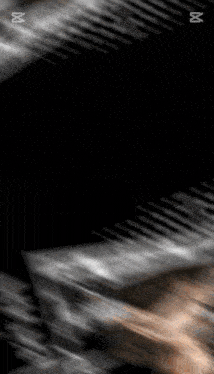 a blurred image of a man 's face with the caption capcut