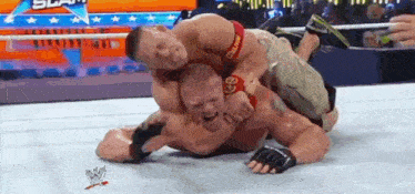 John Cena Stf Brock Lesnar GIF