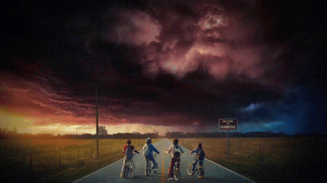 Stranger Things Clouds GIF - Stranger Things Clouds Nightmare GIFs