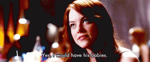 I Would Have His Babies GIF - Emma Stone Easy A I Would Have His Babies GIFs